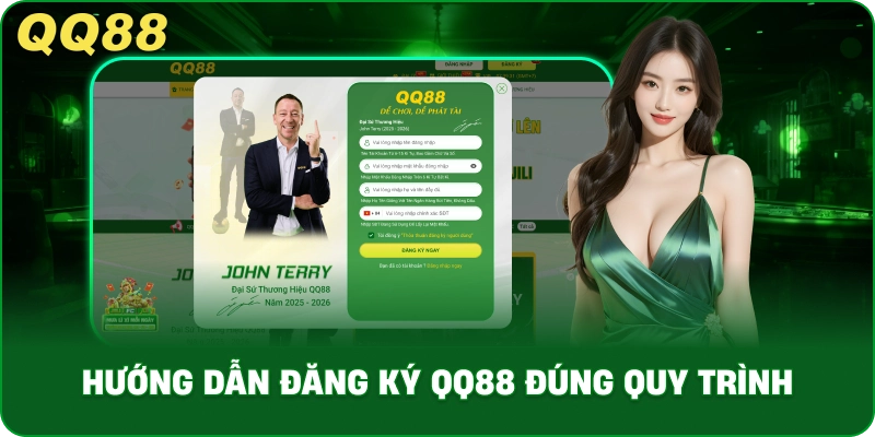 Hướng Dẫn Đăng Ký QQ88 Đúng Quy Trình